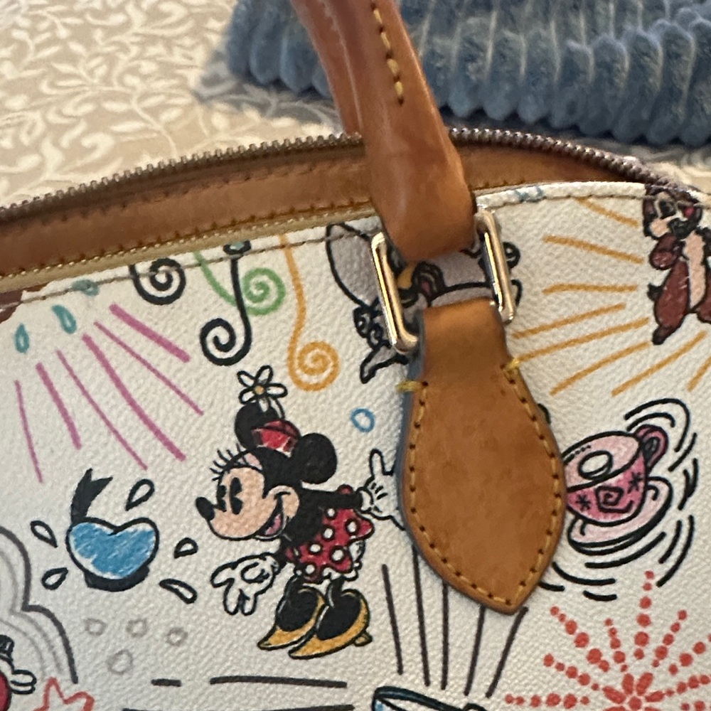 Dooney & Bourke Disneys Zip Zip Sketch Satchel! - Picture 10 of 11